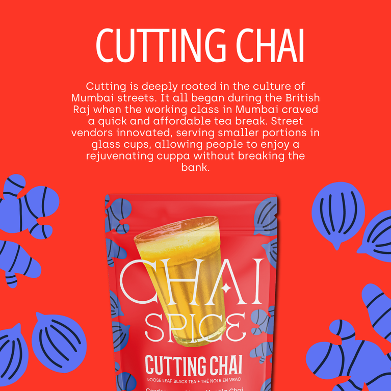 history of cutting chai